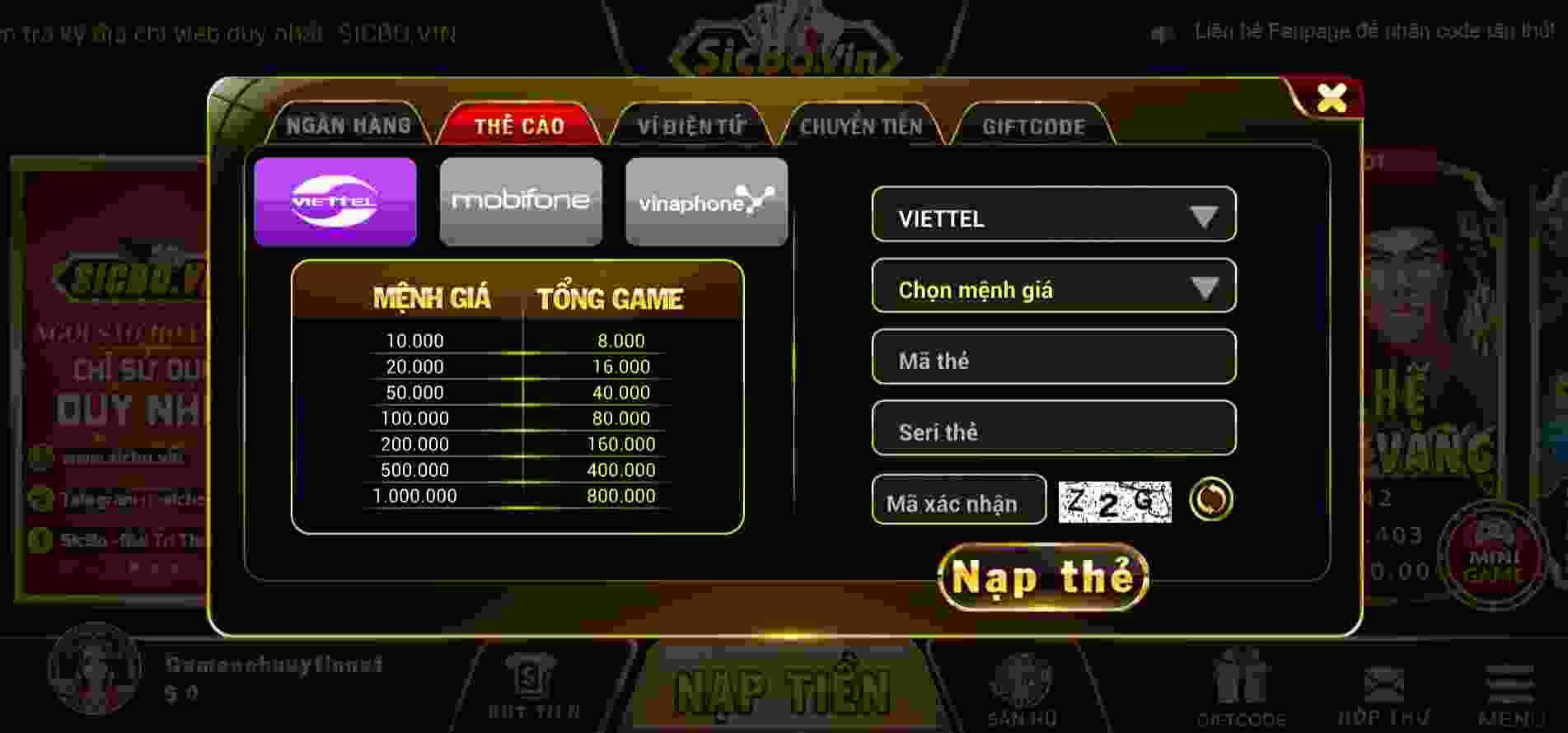 Làm thế nào để nạp tiền vào tài khoản để thưởng thức các tựa game 6Sports? - 6Sports